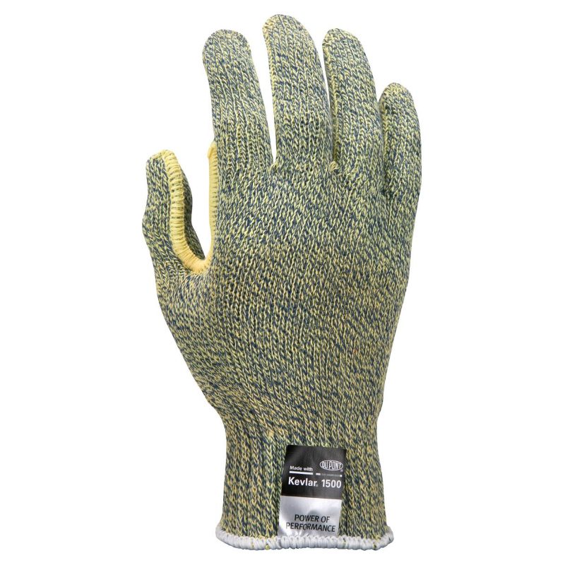 MCR Safety Gloves Kevlar Armor Tech L-extened wrist dotted (9399GL)