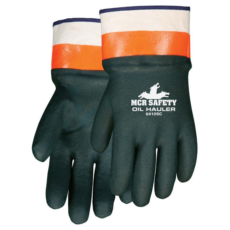 MCR Safety Gloves Kev/Cot Terry W/Cont Cuff Rein Thb Crtch (9435KMM)