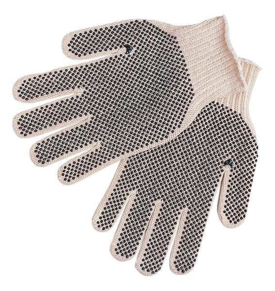 MCR Safety Gloves Heavy 100% Cotton,Nat'l (9506MM)