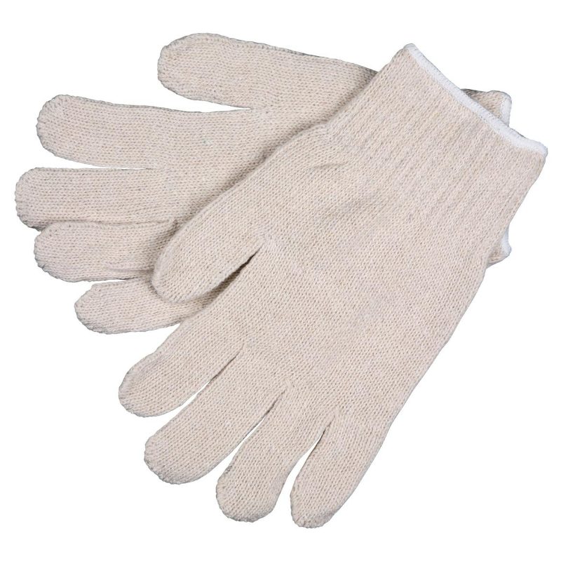 MCR Safety Gloves Heavy 100% Cotton,Nat'l (9506SM)