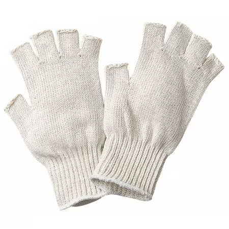 MCR Safety Gloves Cotton/Polyester, Fingerless (9509SM)