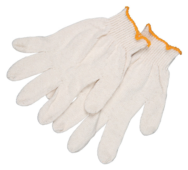 MCR Safety Gloves 10 Gauge 100% Cotton Nat'l (9610LM)