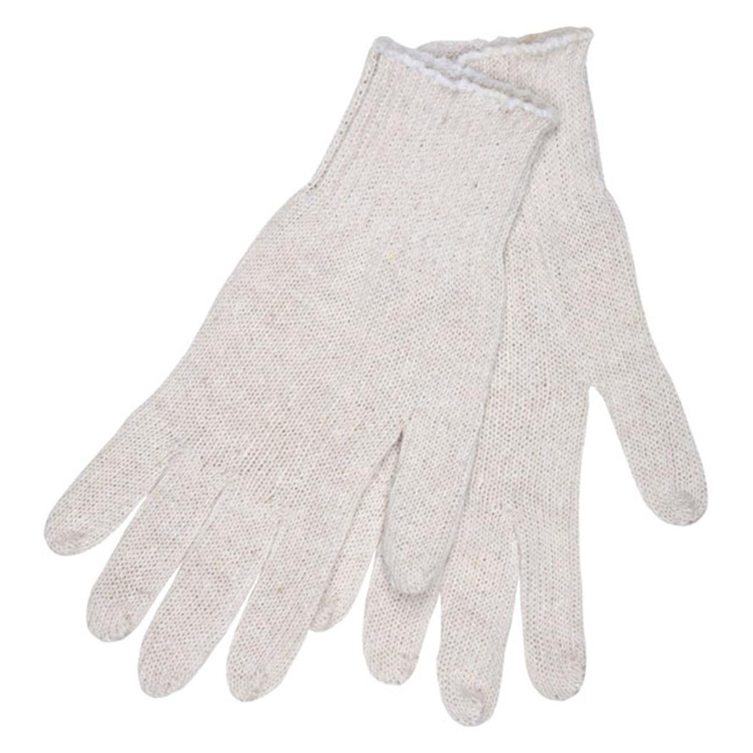 MCR Safety Gloves Econ Cotton/Polyester Nat'l 7 Gauge (9636M)