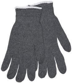 MCR Safety Gloves Economy Cotton/Polyester Gray (9637XSM)
