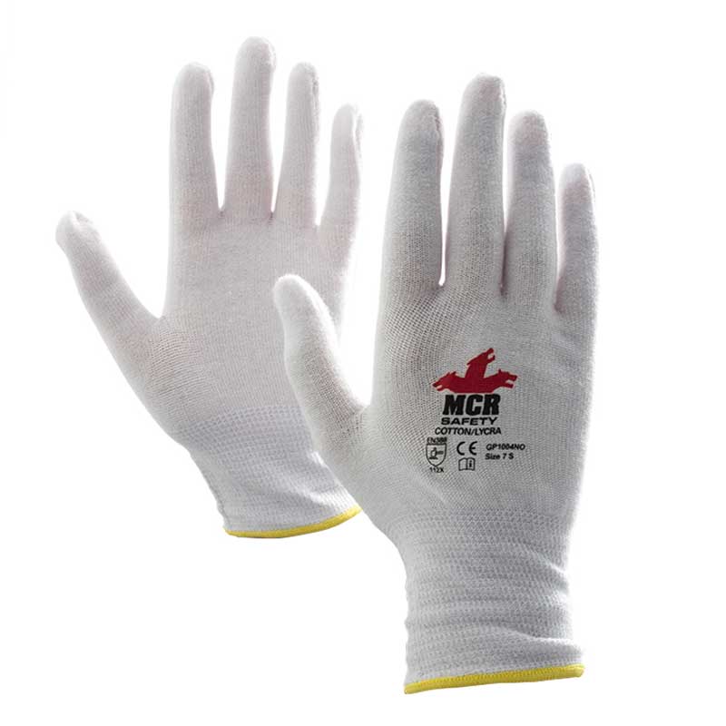 MCR Safety Gloves Light Weight 100% Cotton (9638MM)