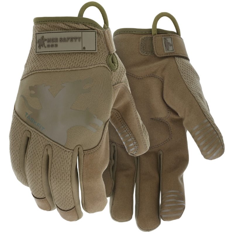 MCR Safety Gloves Multi-Task TaskFit Design, Tan D3O (963XL)