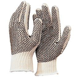 MCR Safety Gloves Heavy 100% Cotton, Nat. (9660SM)