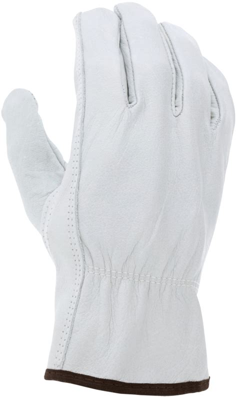 MCR Safety Gloves White Poly White PU 18 Gauge S (96658XS)