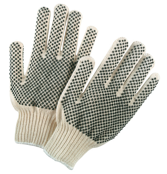 MCR Safety Gloves Reg Dot 2 Side Nat'l 7 Gauge (9668XL)