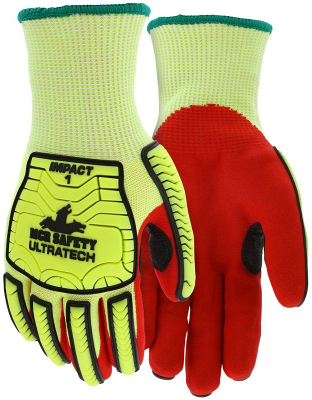 MCR Safety Gloves Redhare Nitripalm 10 Gauge (9670S)