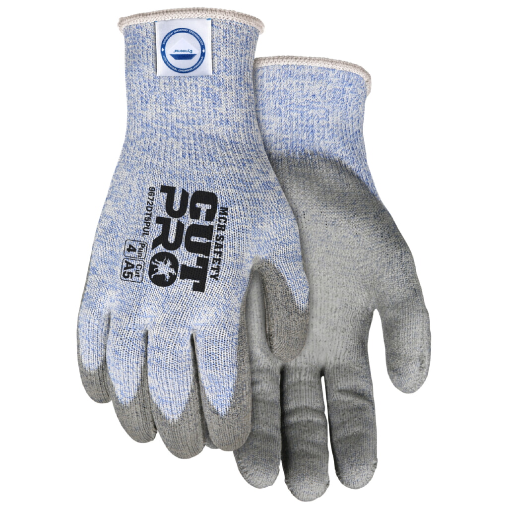 MCR Safety Gloves Dynma Diamond- 10G NF L (9672DT5L)