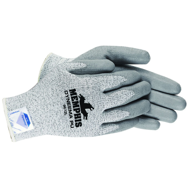 MCR Safety Gloves Memphis Diamond Tech, 13 Gauge PU S (9672S)