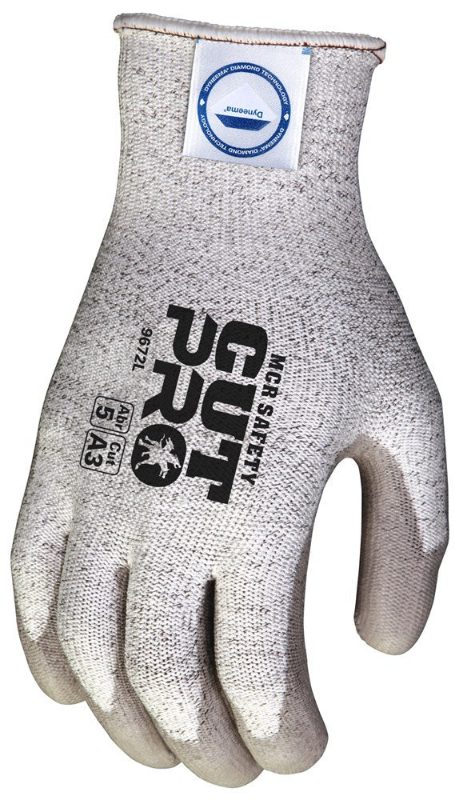 MCR Safety Gloves Memphis Diamond Tech, 13 Gauge PU XS (9672XS)