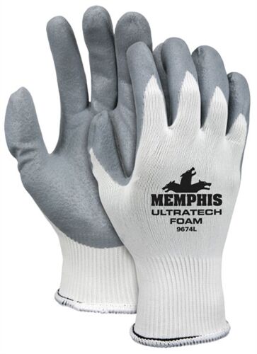 MCR Safety Gloves Ultra Tech Foam, 15 Gauge (9674XL)