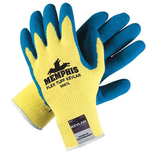 MCR Safety Gloves Flex Tuff Kevlar 10 Gauge (9687L)