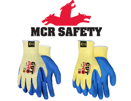 MCR Safety Gloves Flex Tuff Kevlar 10 Gauge (9687XL)
