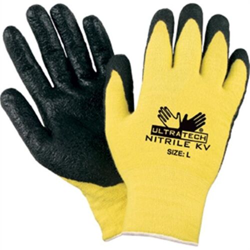 MCR Safety Gloves Ultra Tech Nitrile Kevlar, 13 Gauge (9693S)