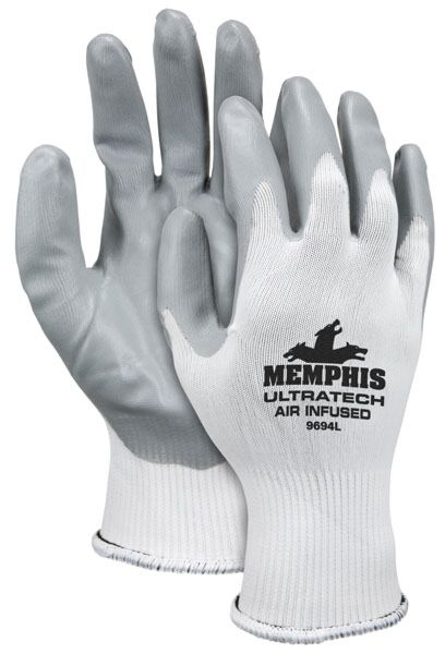 MCR Safety Gloves Ultra Tech Air Infused 15 Gauge (9694M)