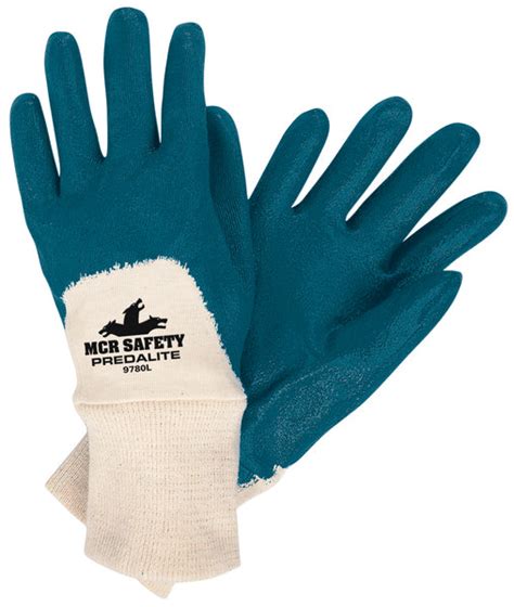 MCR Safety Gloves Predalite,Palm Coated, Knit Wrist (9780M)