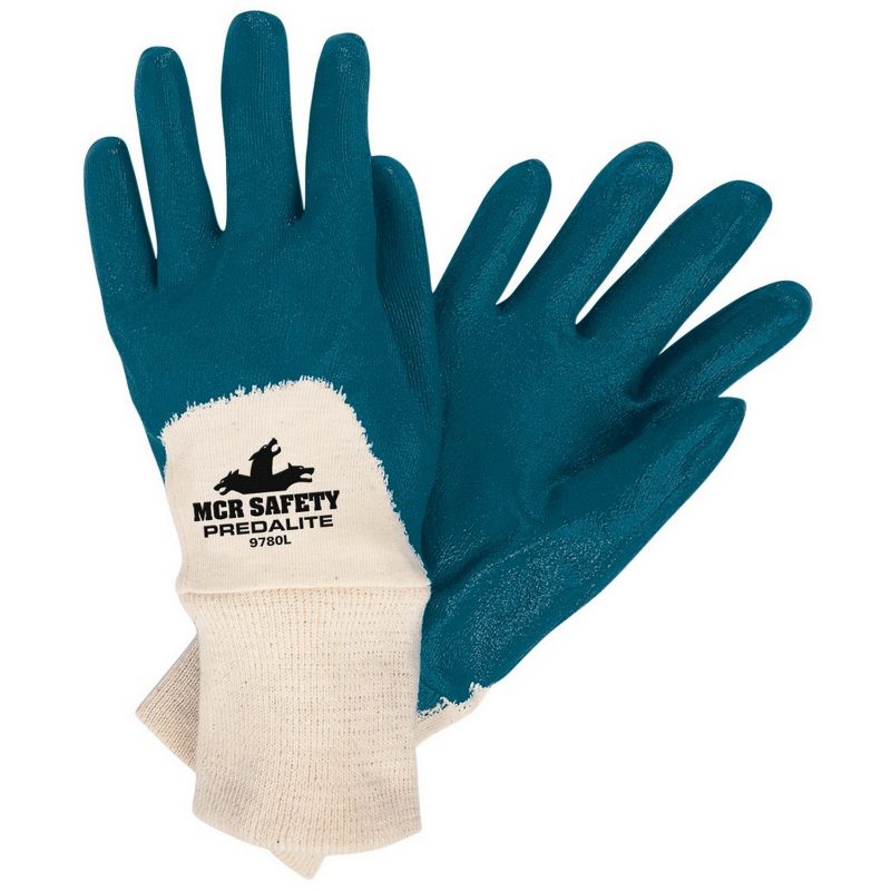 MCR Safety Gloves Predalite, Palm Coated, Knit Wrist (9780S)