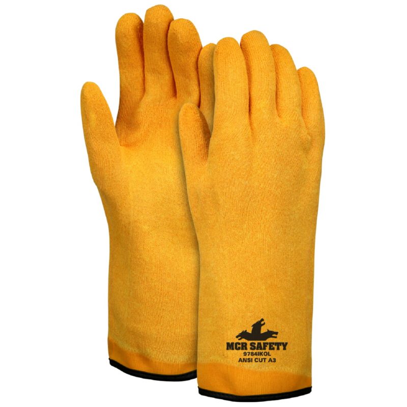 MCR Safety Gloves 13" NBR Gaunt/Kevlar L (9784IKOL)