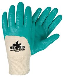 MCR Safety Gloves Predatouch, Palm Coated, Knit Wrist (9790M)
