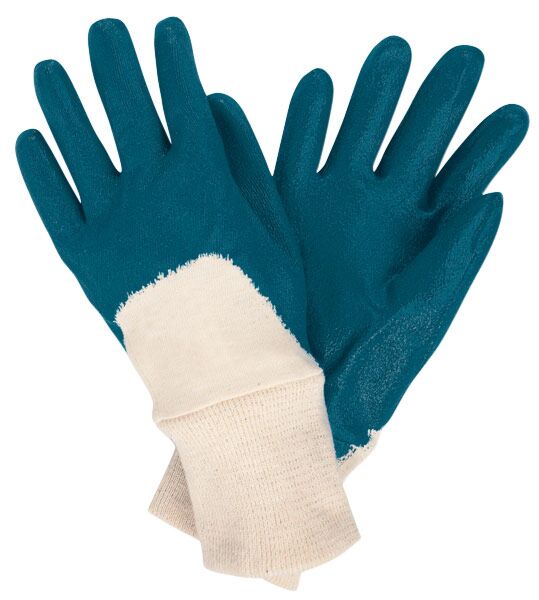 MCR Safety Gloves Light Weight Dipped Nbr Knit Wrist (97980L)