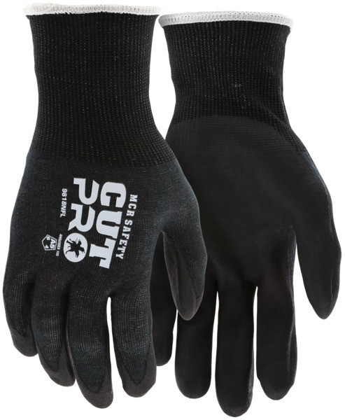 MCR Safety Gloves Cut Pro,18g HPPE & Aramid, NF XXS (9818NFXXS)