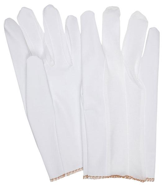 MCR Safety Gloves Ladies White Laminated , Nylon Back (9875M)