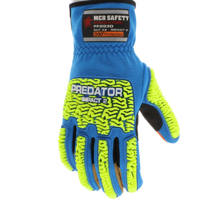 MCR Safety Gloves ForceFlex Multi-Task D3O Impact MAXGrid (FF2930XL)