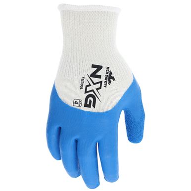 MCR Safety Gloves Flex Guard 10 Gauge Latex 3/4 Dip M (FG305M)