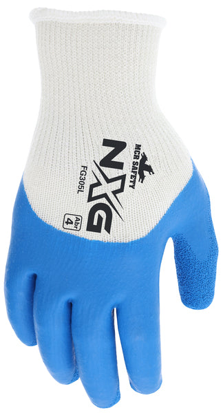 MCR Safety Gloves Flex Guard 10 Gauge Latex 3/4 Dip S (FG305S)
