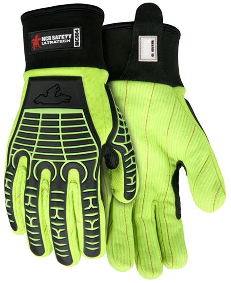 MCR Safety Gloves UltraTech Multi-Task Cotton Corded Palm (MC504L)