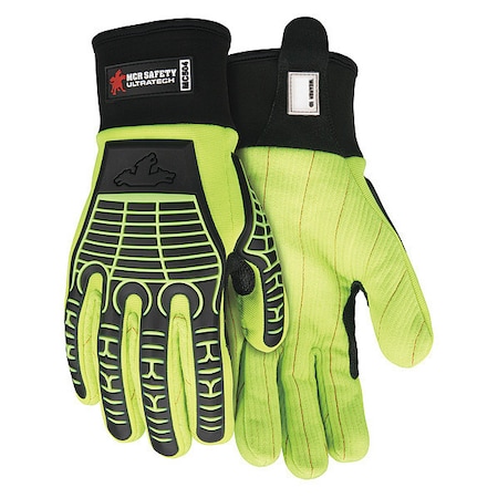 MCR Safety Gloves UltraTech Multi-Task Cotton Corded Palm (MC504M)