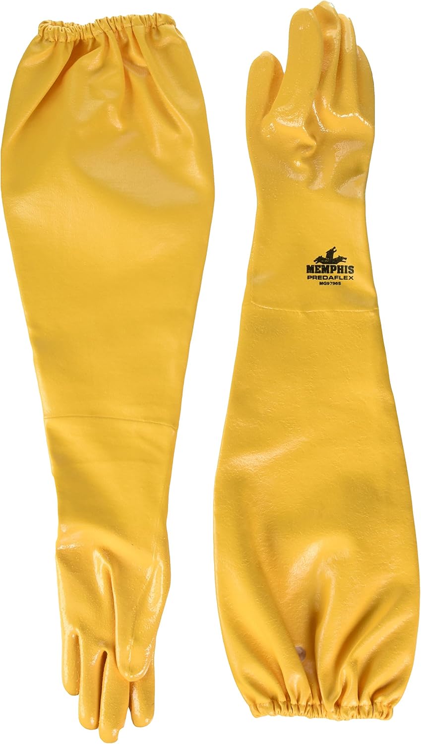MCR Safety Gloves PredaFlex Shoulder Length Nitrile Glove (MG9796S)