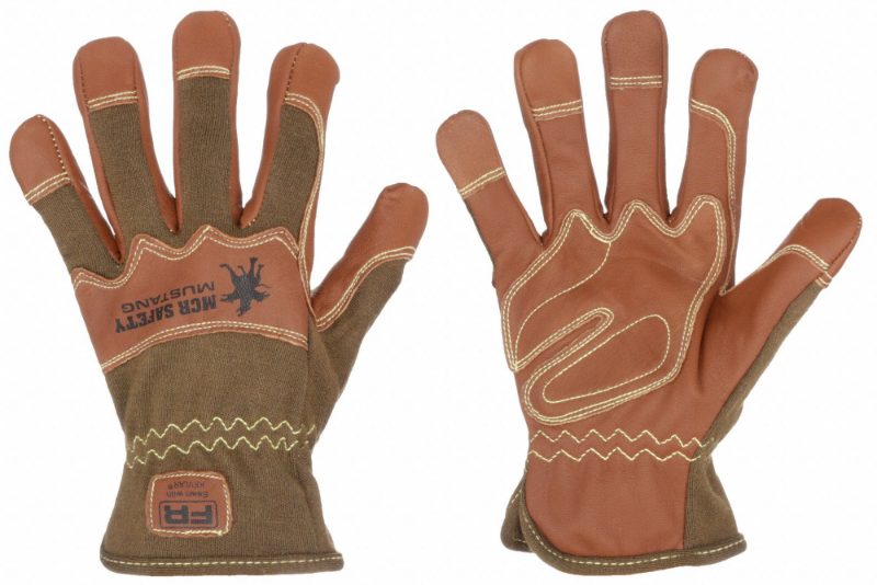 MCR Safety Gloves Grain Goat Dbl Palm Kev Lnd Driver XL (MU3624FRXL)