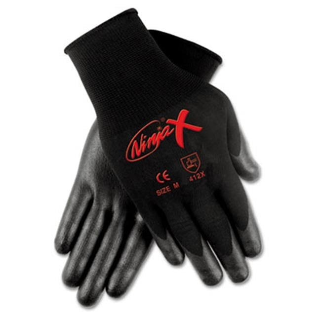 MCR Safety Gloves Ninja X4, 13g,HPPE/Syn,Bi-Poly L (N92723BPL)