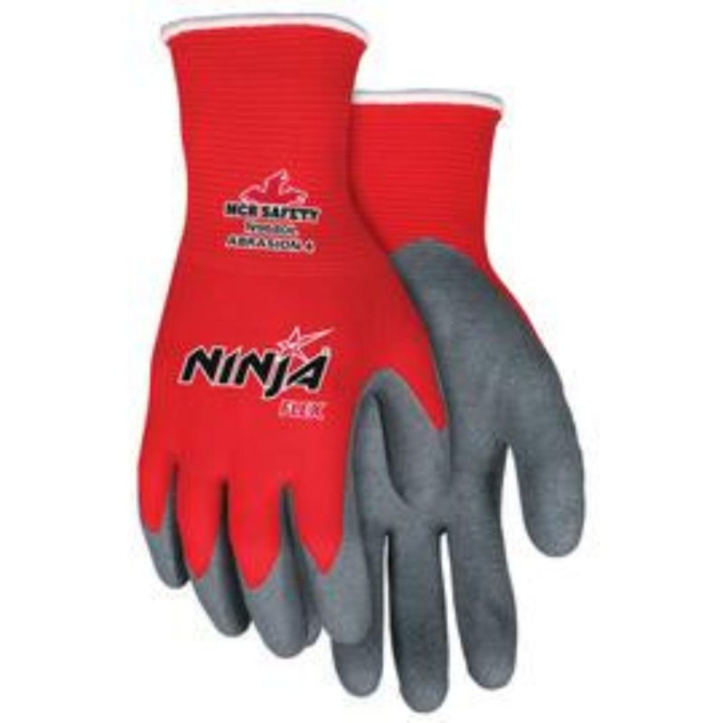 MCR Safety Gloves Ninja X4, 13g,HPPE/Syn,Bi-Poly S (N92723BPS)