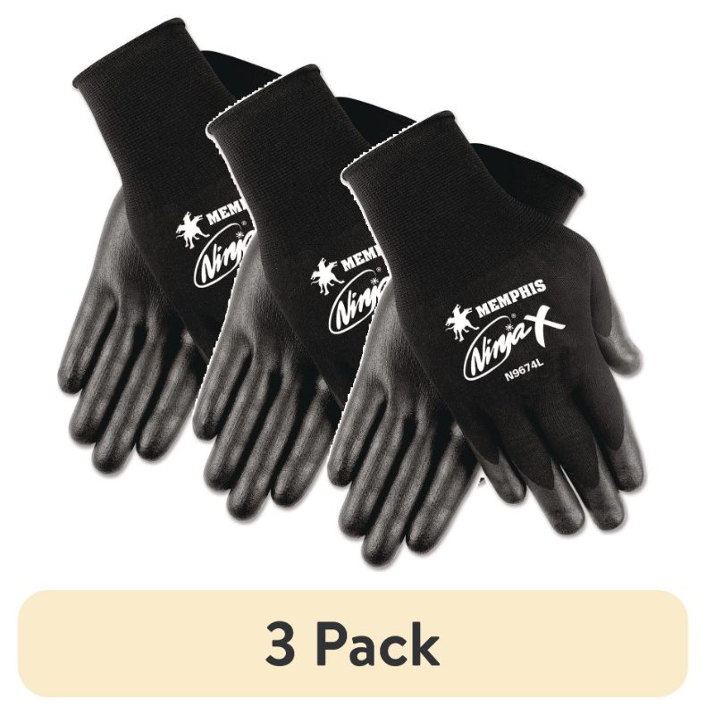 MCR Safety Gloves Ninja X, 15 Ga. Bi-Polymer, Nylon Shell (N9674S)