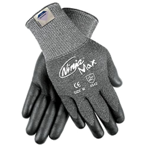 MCR Safety Gloves Ninja Max 10 Gauge Dyneema/Glass Shell (N9676GM)