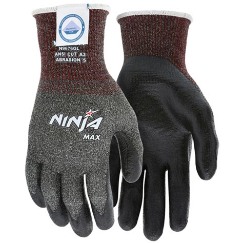 MCR Safety Gloves 3.nja Max 10 Gauge Dyneema/Glass Shell (N9676GXL)