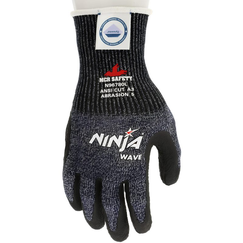 MCR Safety Gloves Ninja Wave, 13 Ga, Wave/DT S (N96780S)
