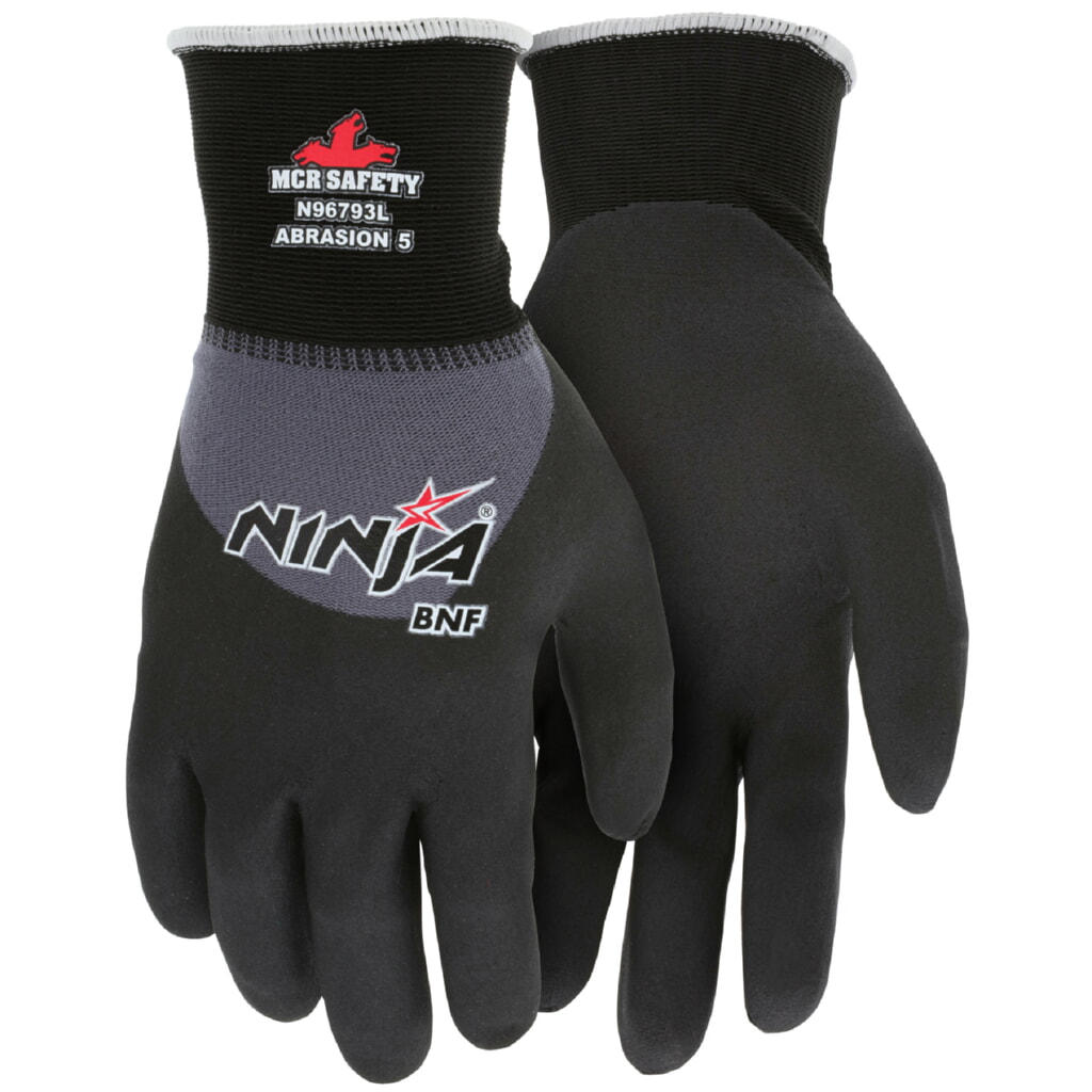 MCR Safety Gloves Ninja BNF, 15 G-3/4 coat M (N96793M)