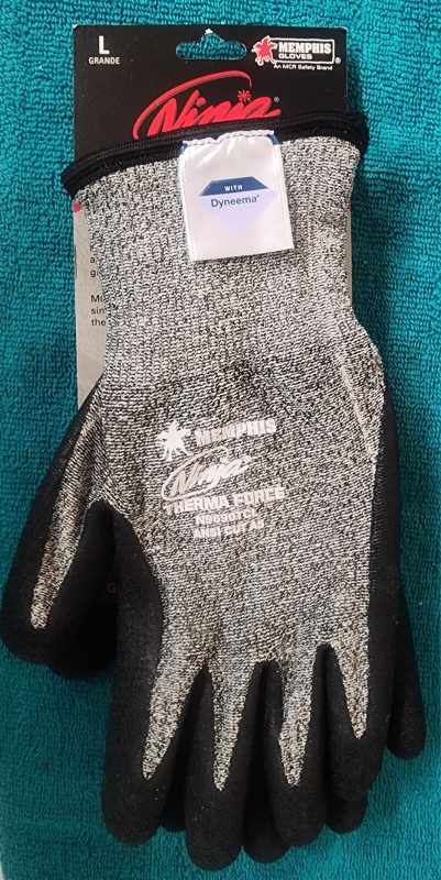 MCR Safety Gloves Ninja Therma Force 7G In-13G Diamond Out (N9690TCL)
