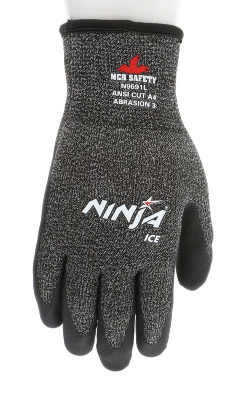 MCR Safety Gloves Ninja Ice Cut,7G Inside-15G Outside XXL (N9691XXL)