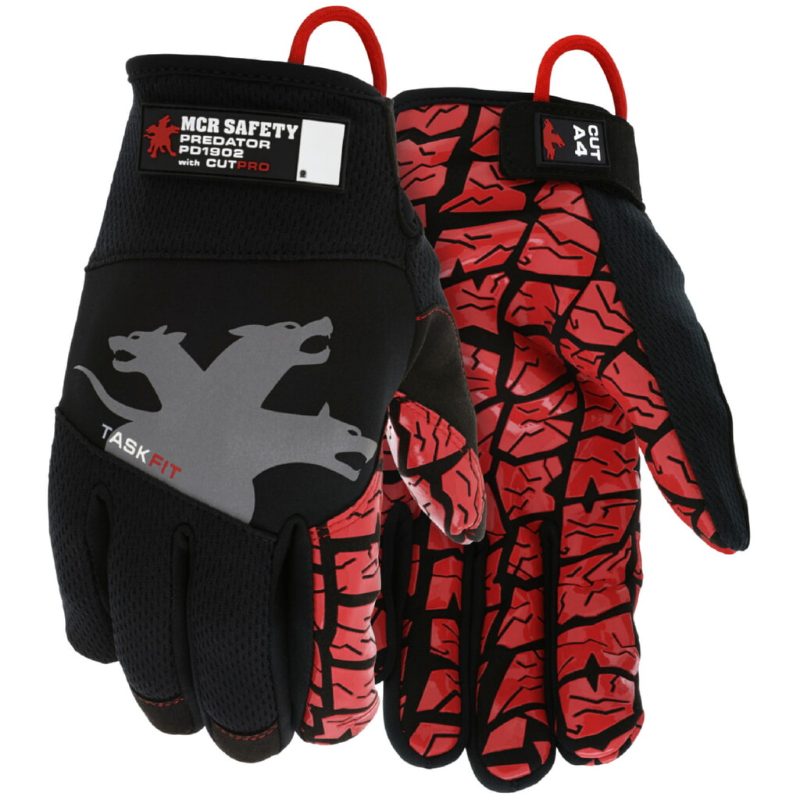 MCR Safety Gloves Predator MT TaskFit CutPro Silicone (PD1902M)