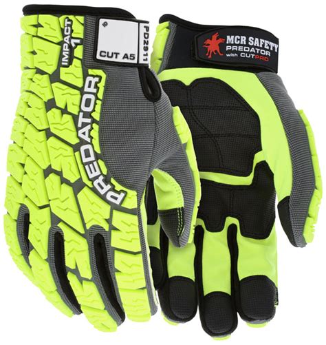 MCR Safety Gloves Predator Multi-Task HV MaxGrid HyperMax (PD2911XL)