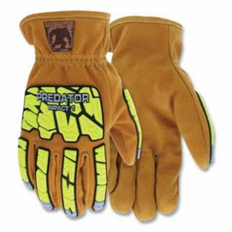MCR Safety Gloves Sasquatch Lined Leather Driver w/Impact (PD3430L)