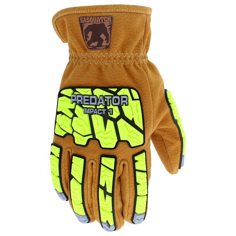MCR Safety Gloves Sasquatch Lined Leather Driver w/Impact (PD3430M)