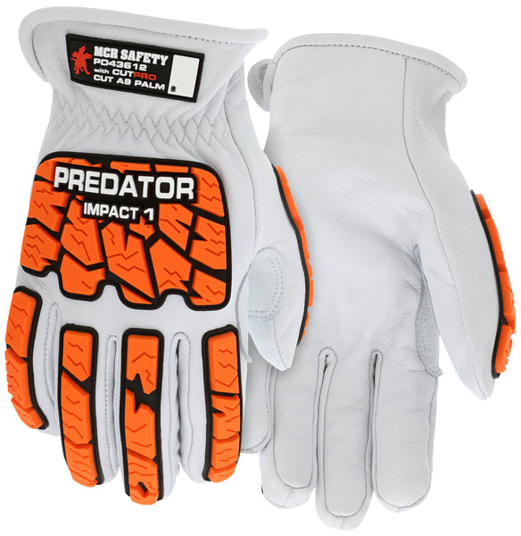 MCR Safety Gloves Predator Impact 1 Goat Driver CutPro (PD43612XL)